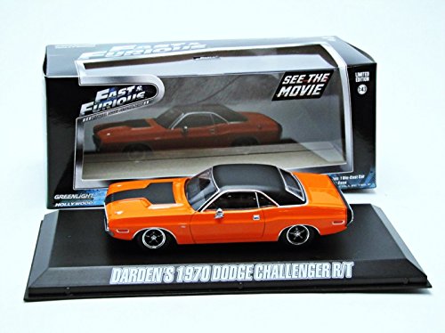 Amazon.com: 1/43 Fast & Furious 1970 Dodge Challenger R/T Org